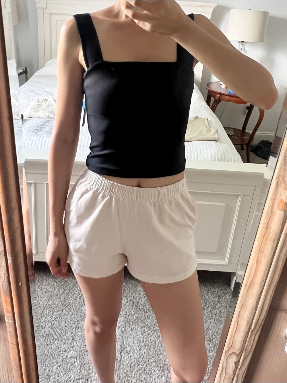 Abercrombie&Fitch Soft AF Collection Black Crop Tank Top